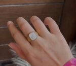 Pearl Signet Ring - Image 2
