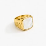 Pearl Signet Ring