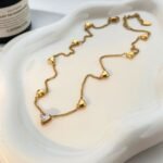 Royale Heart Solitaire Charm Necklace - Image 2